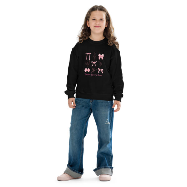 Bows crewneck sweatshirt — YOUTH - Image 2